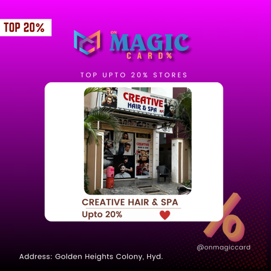 CREATIVE HAIR & SPA